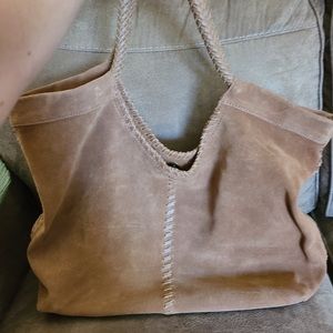 Brown Leather hobo bag